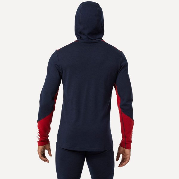 Термобелье верх HH Man LIFA Merino Midweight Hoodie (S; Navy)